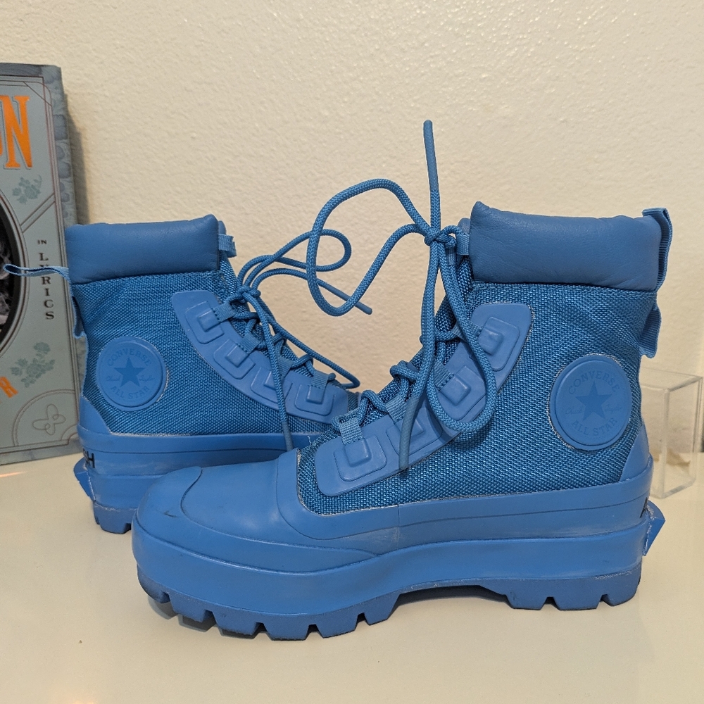Converse Blue High-Top Sneakers - Picture 2 of 11